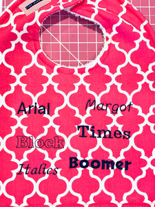 Name Embroidered