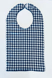 NAVY GINGHAM WITH NAVY TERRY DIGNIFIED DINER