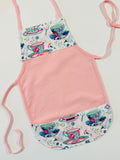 Child's Apron - Tea Party Time on Pink