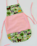 Child's Apron - Farm Animals Everywhere