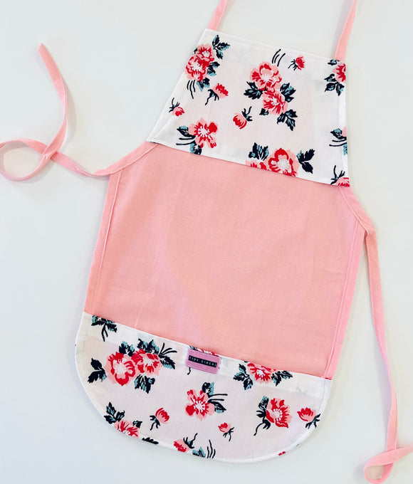 Child's Apron - Pink Floral