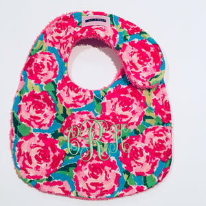 Pink Rose Bib