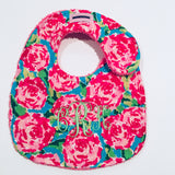 Lilly Roses Style Baby Bib