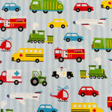 Baby Bib - Busy Vehicles