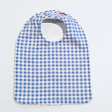 Baby Bib - Periwinkle Blue Gingham
