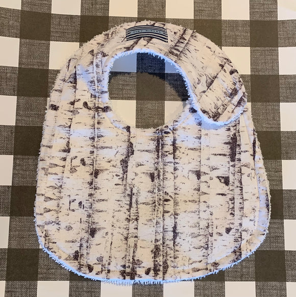 Birch Tree Baby Bib