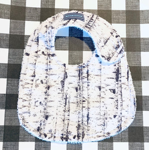 Beautiful Birch Trees Baby Bib