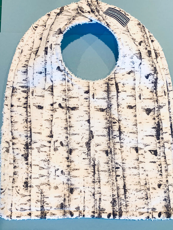 Beautiful Birch Trees Baby Bib