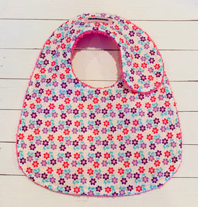 LIL FLOWERS BABY BIB