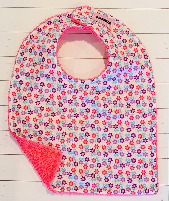 LIL FLOWERS BABY BIB
