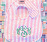 Monogram Embroidered