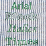 Child's Apron With Madras Trim