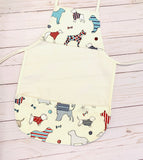 Adorable Doggies in Sweaters Toddler Apron