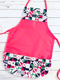 Child's Pink Apron - Themes