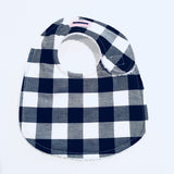 Black Buffalo Check Baby Bib