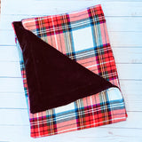 Stewart Dress Plaid Flannel & Fleece Baby Blanket