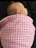 Seersucker & Plush Fleece Baby Blanket