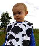Cow Print Bib
